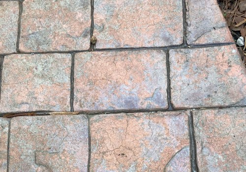 Exploring the World of Muted Colors in Stamped Concrete