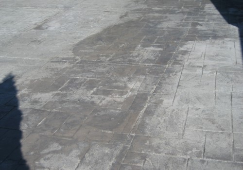 Preventing Damage to Stamped Concrete Surfaces